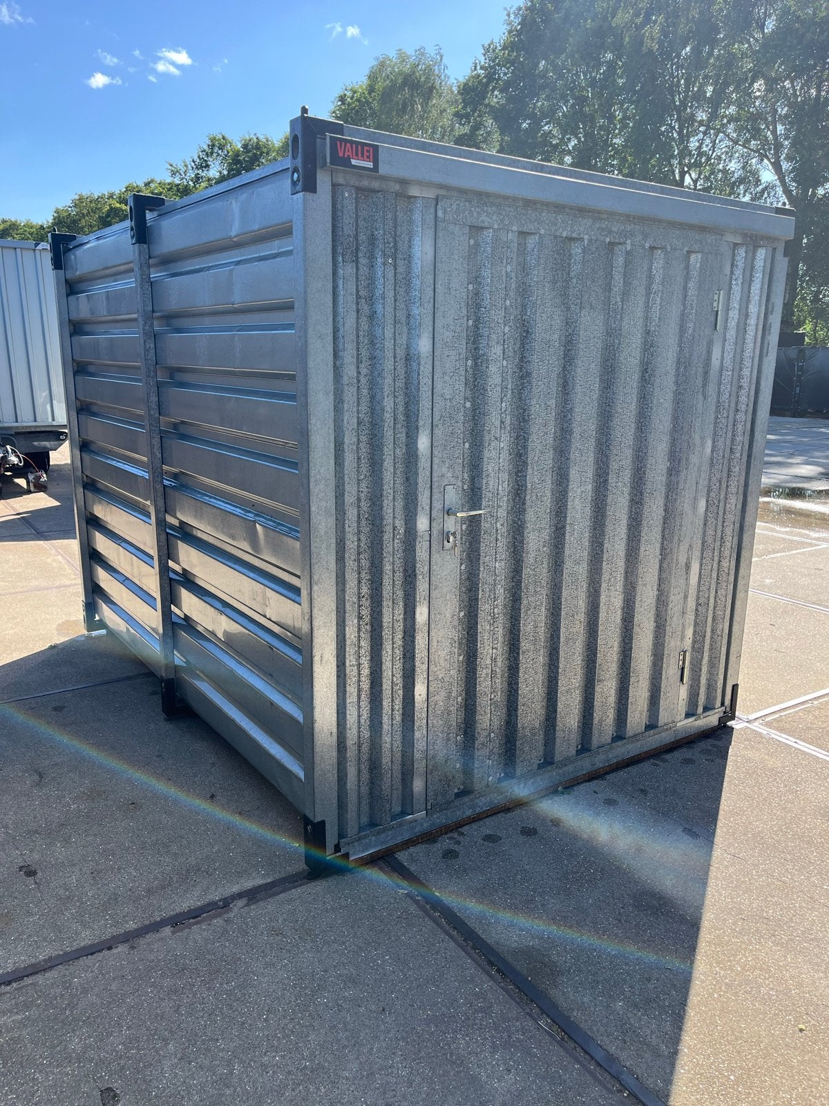 Kovobel demontabele container 3x2 meter - gegalvaniseerd