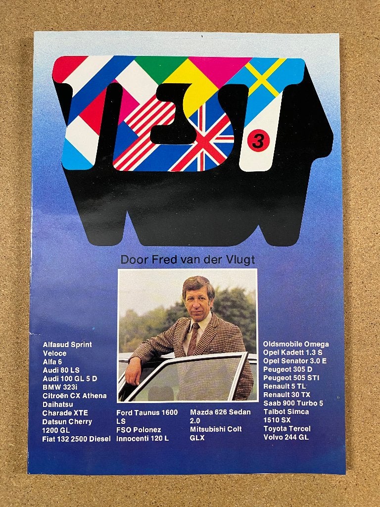 Fred Van Der Vlugt Autotest 3 1980, Verzenden, Gelezen, Algemeen