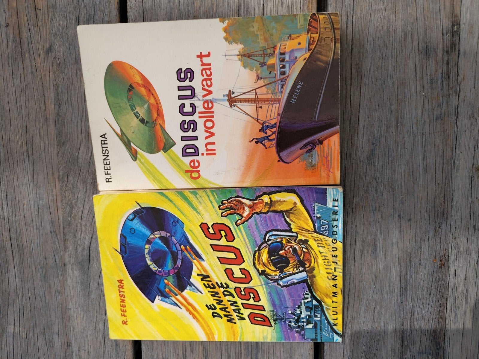 De Discus serie - R. Feenstra (2 boeken) Kluitman pocket, Boeken, Ophalen of Verzenden, Gelezen, R. Feenstra, Fictie algemeen