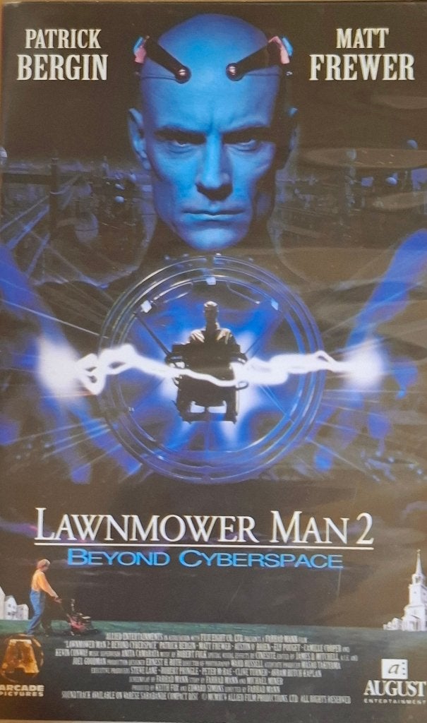 Lawnmower Man 2: Beyond Cyberspace - VHS - Arcade Pictures, Cd's en Dvd's, Nederlands ondertiteld, Engels, Vanaf 16 jaar, Science Fiction en Fantasy