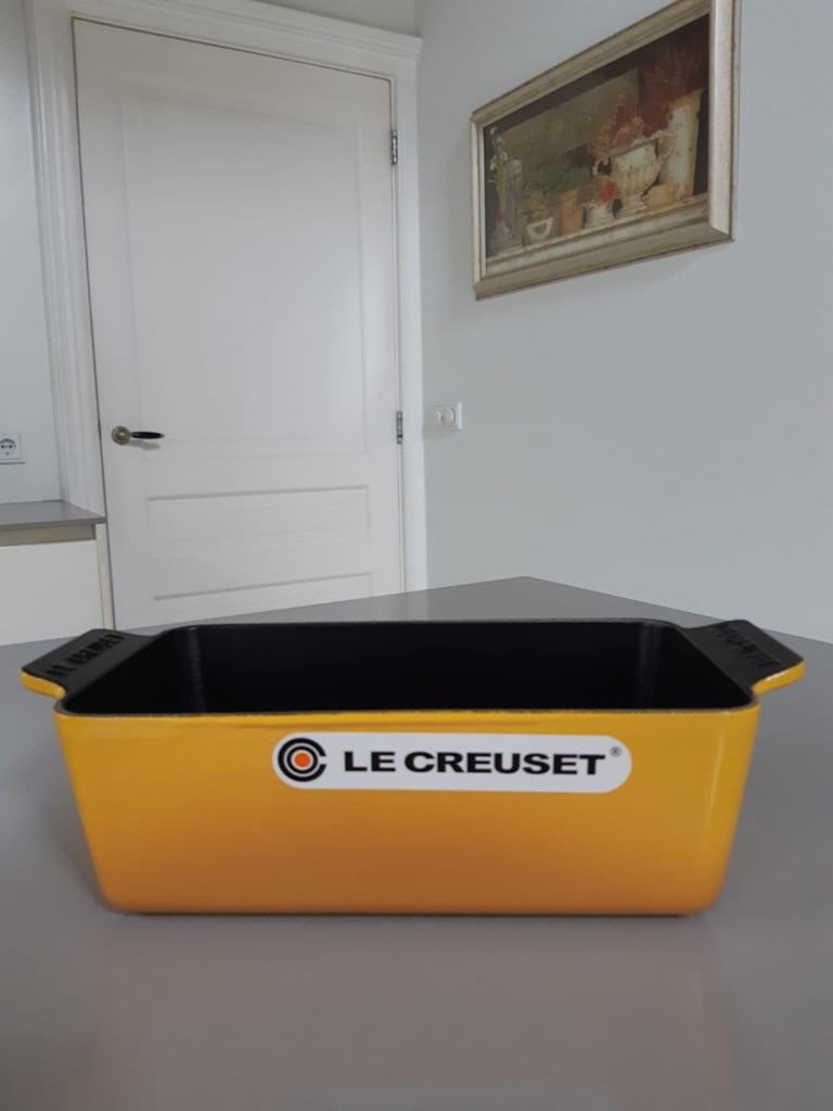 Gietijzeren Cakevorm Le Creuset Signarure Nectar Geel Nieuw, Ophalen of Verzenden, Nieuw