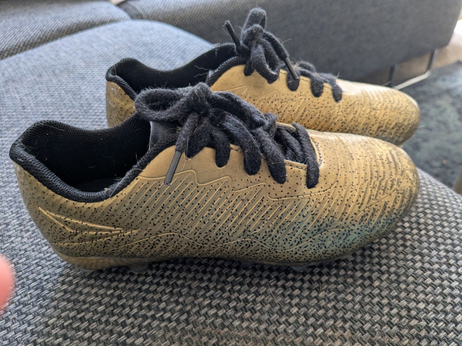 Gouden Dutchy voetbalschoenen maat 33, Ophalen of Verzenden, Gebruikt, Schoenen