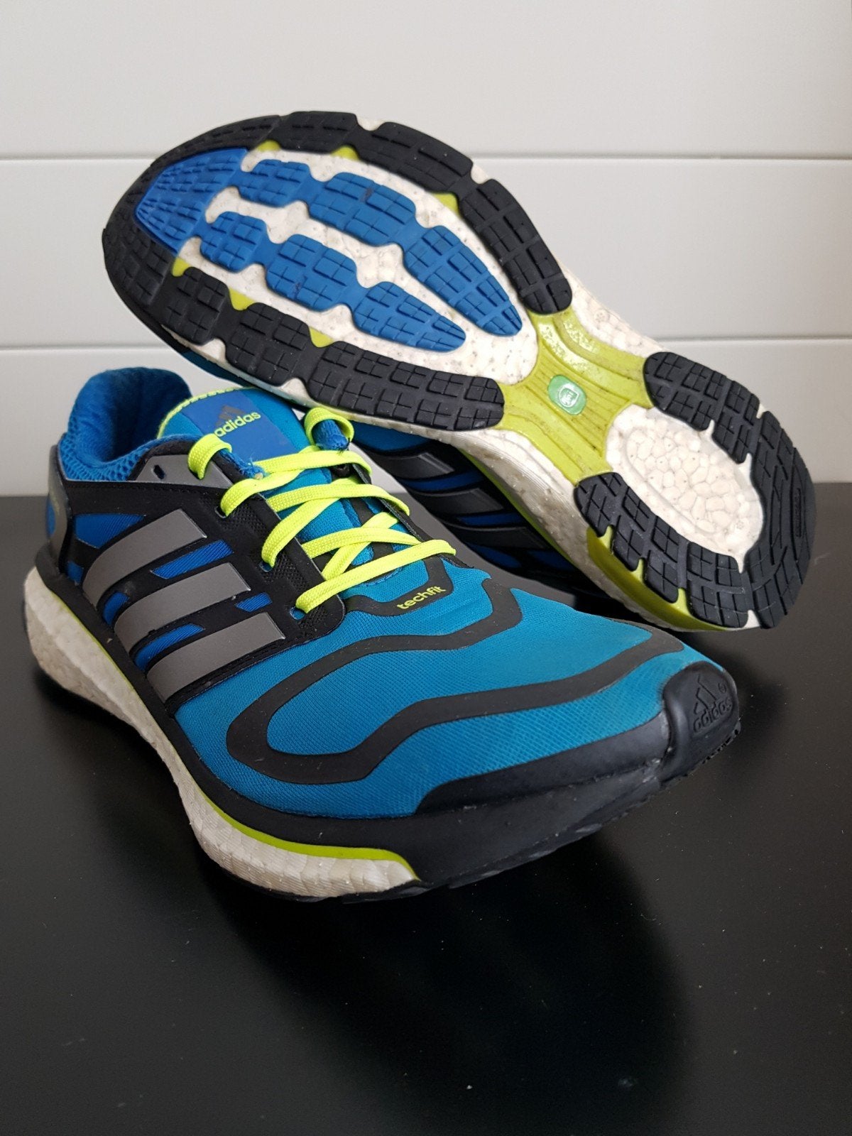 Adidas Energy Boost, Blauw, Sportschoenen, Ophalen of Verzenden, Zo goed als nieuw
