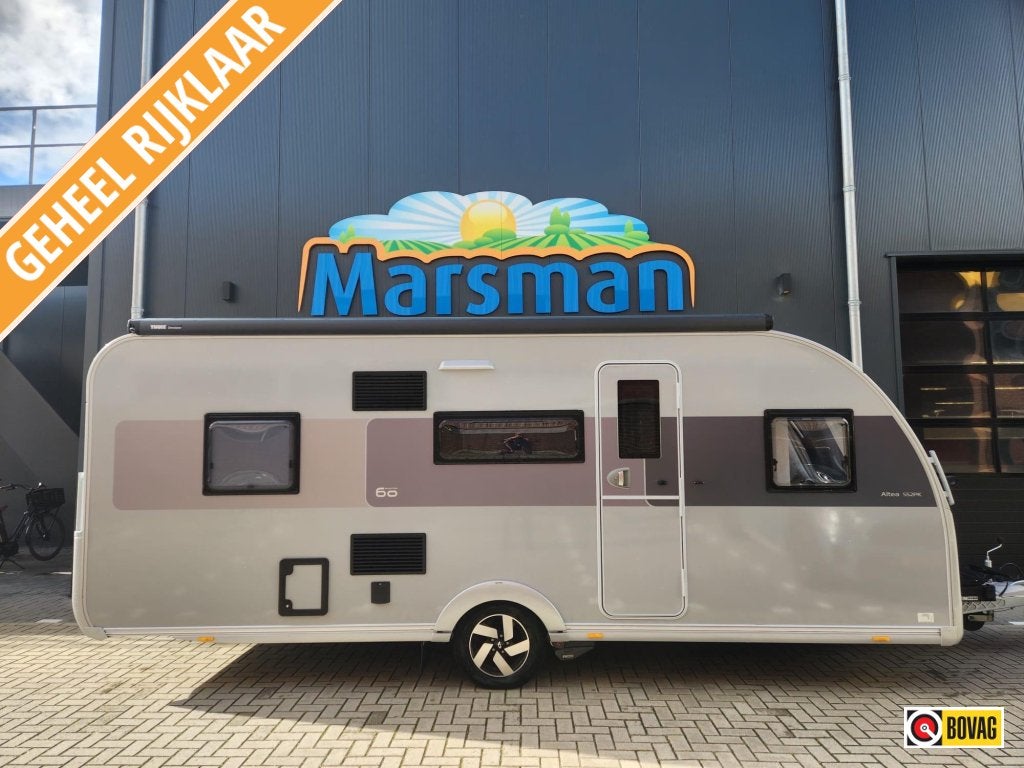 Adria Altea 552 PK SILVER EDITIE, Dwarsbed, Fietsenrek, Adria, 6 tot 7 meter