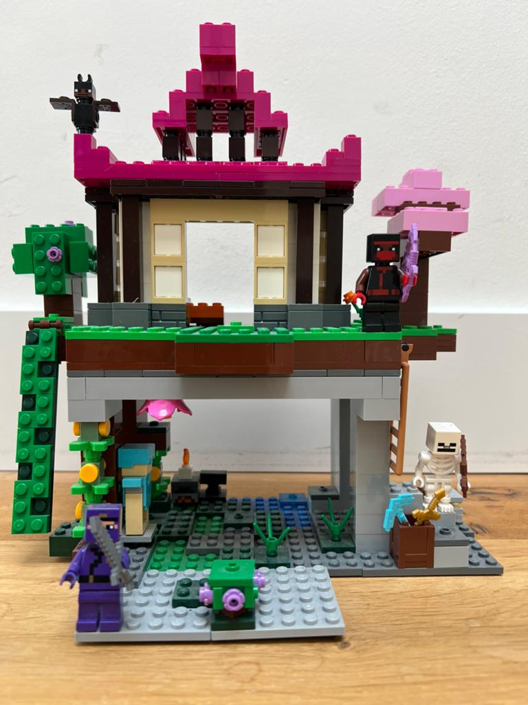 Lego Minecraft - De Trainingsplaats - 21183, Kinderen en Baby's, Speelgoed | Duplo en Lego, Gebruikt, Minecraft, Lego, Compleet