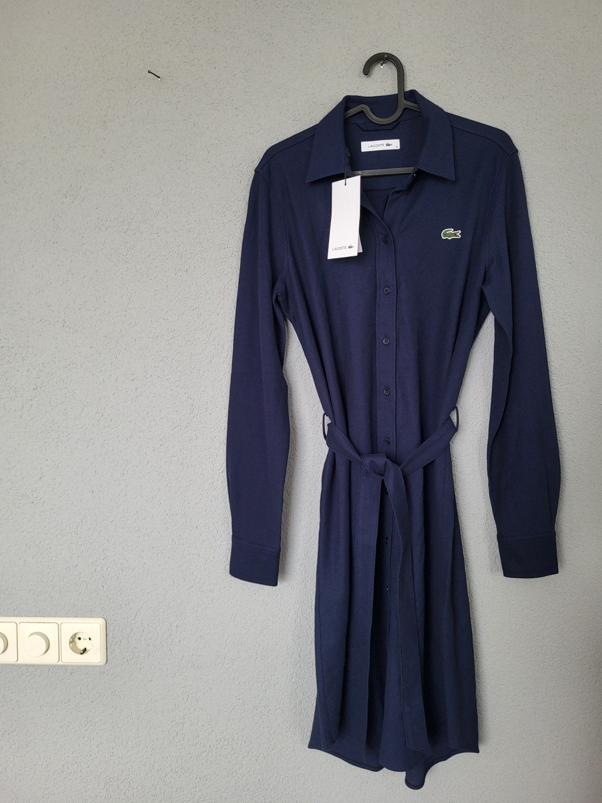 Lacoste blouse jurk maat S/M nieuw, Kleding | Dames, Maat 38/40 (M), Nieuw, Knielengte, Lacoste