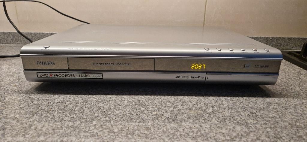 Philips DVDR 520H harddisk dvd recorder speler zonder AB., Ophalen of Verzenden, Gebruikt, Harddiskrecorder