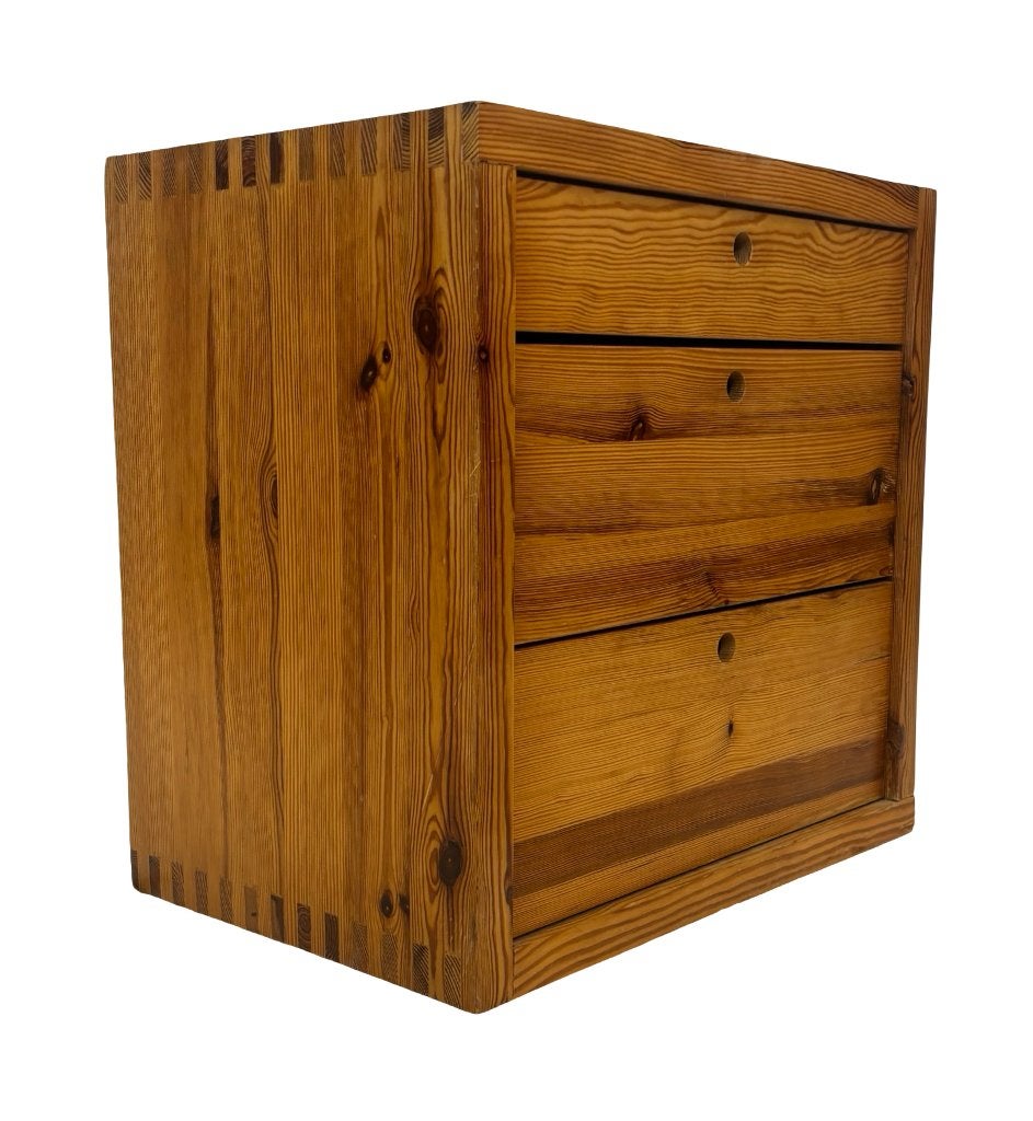 Vintage Ate Van Apeldoorn Ladekast Houtwerk Hattem, Gebruikt, Vintage, 50 tot 100 cm, 3 of 4 laden