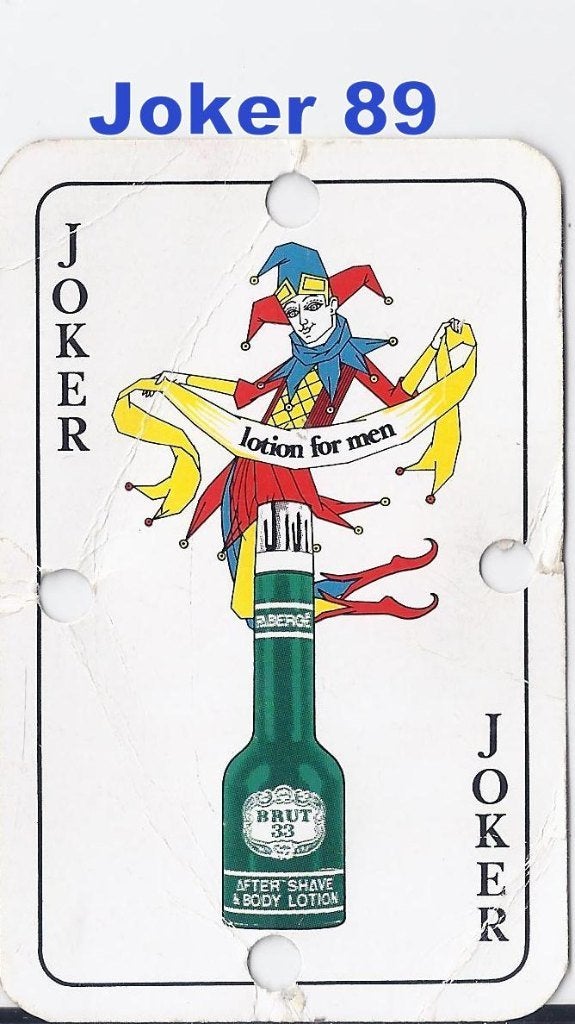 SO Joker89: Joker Faberge Brut 33, Verzamelen, Ophalen of Verzenden, Zo goed als nieuw, Joker(s)