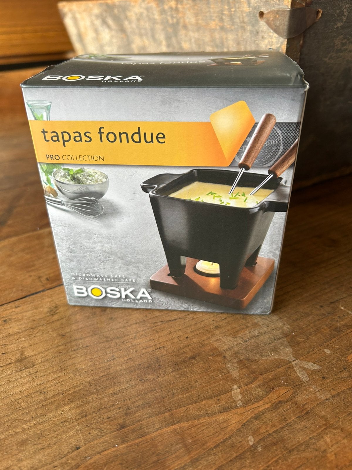 Nieuw Boska tapas fondue, Witgoed en Apparatuur, Fonduesets, Ophalen of Verzenden, Nieuw, Brander, Fondueset