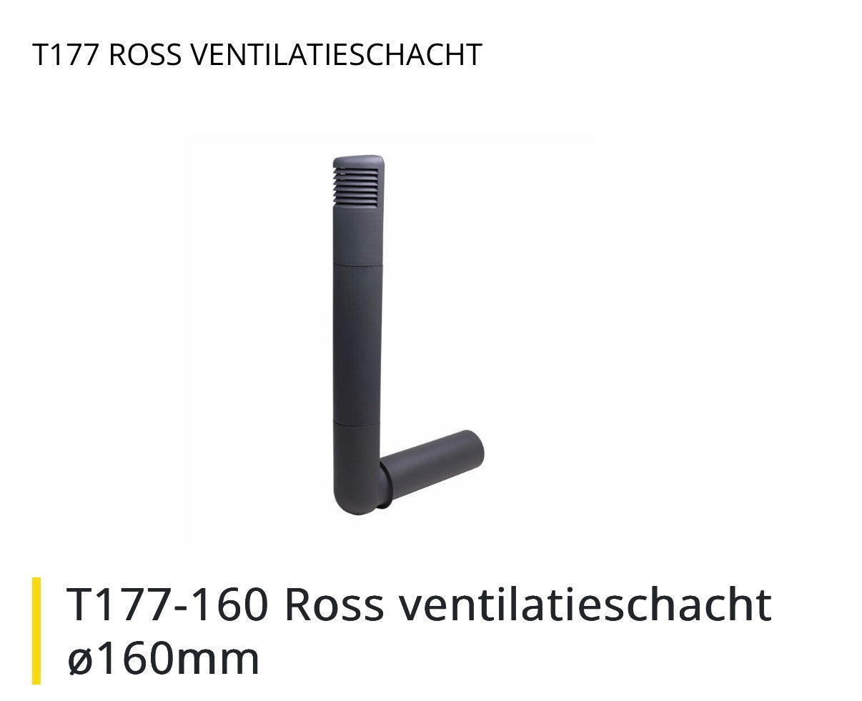 Ross ventilateschacht - Nieuw (doos beschadigd), Ophalen of Verzenden, Nieuw, Ventilator en Afzuiger