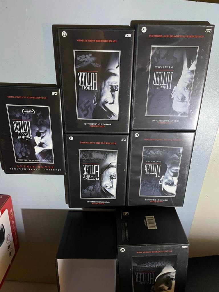 Adolf Hitler: Opkomst en Ondergang DVD Boxset + Boek, Gebruikt, Boxset, Ophalen of Verzenden, Politiek of Geschiedenis