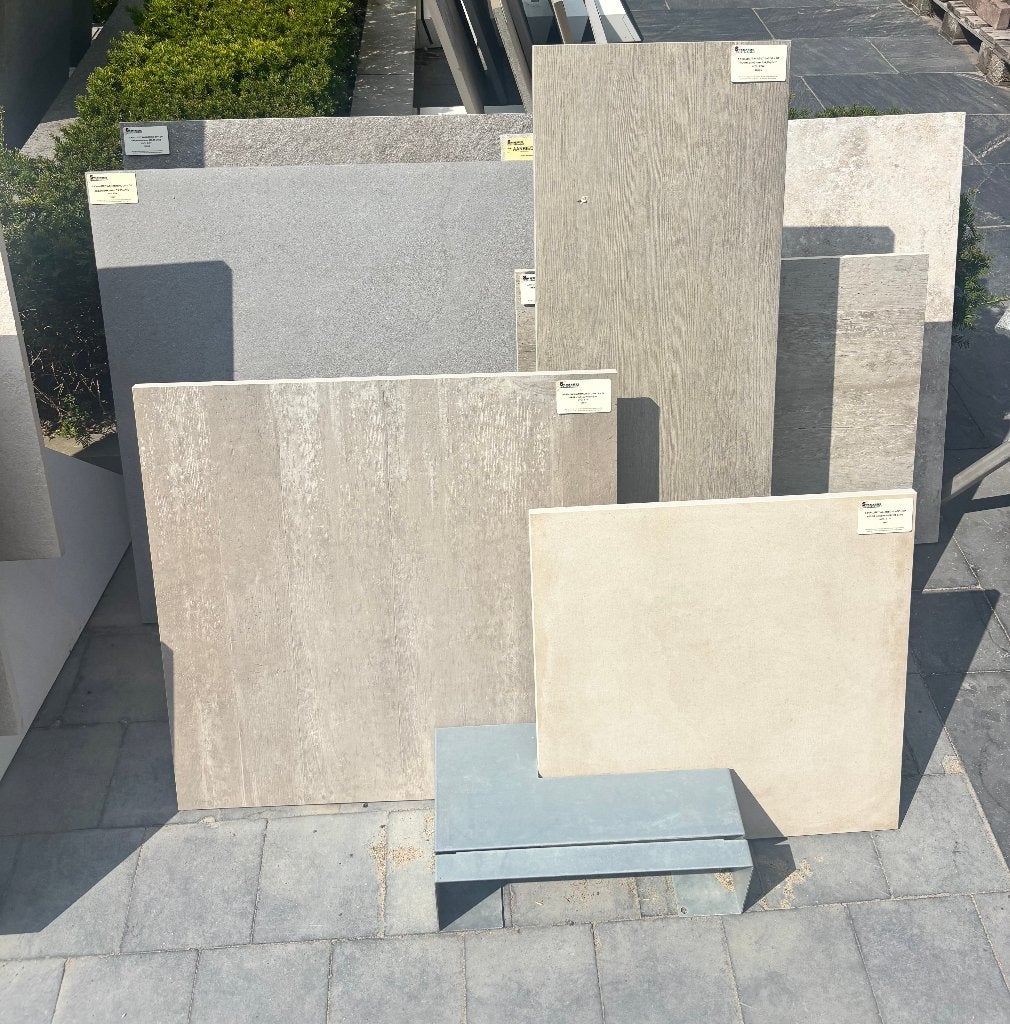 Opruiming keramische tuintegels 2 cm dik A- en B-keuze, Tuin en Terras, Ophalen, Keramiek, Nieuw, 10 m² of meer