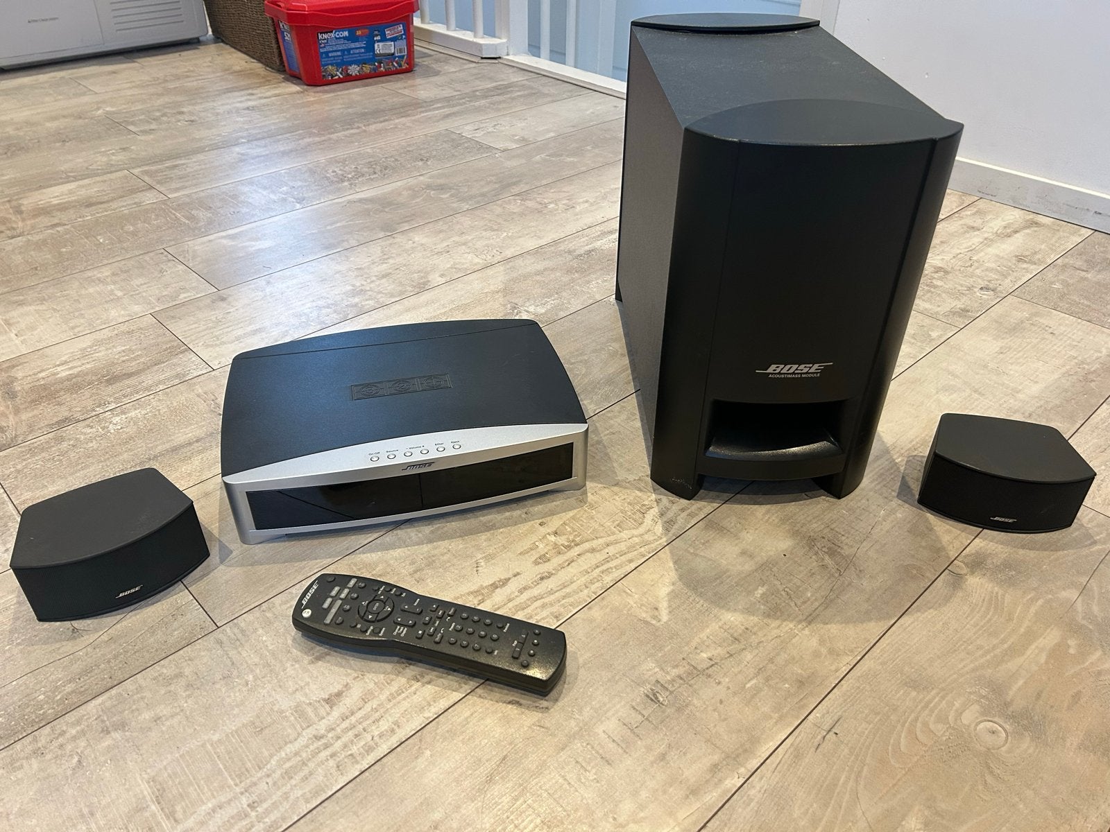 Bose Acoustimass PS3-2-1 III Home Cinema Set met bekabeling, Audio, Tv en Foto, Home Cinema-sets, Ophalen, Gebruikt, 2.1-systeem