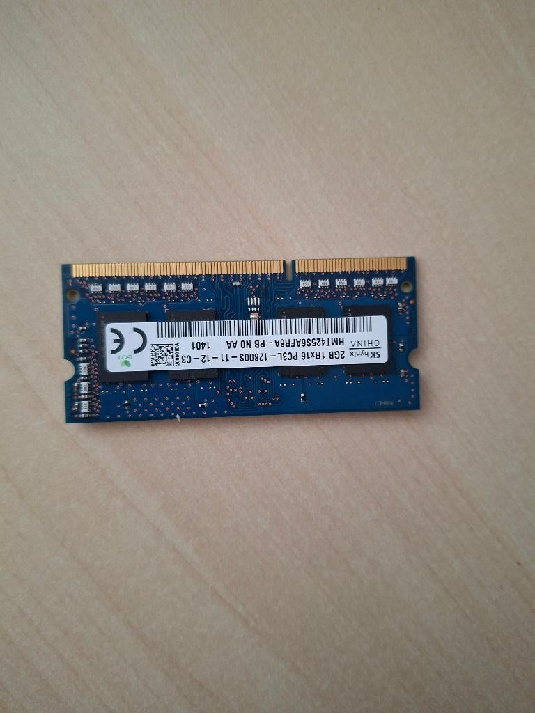 Laptop RAM geheugen Module, Computers en Software, Gebruikt, DDR3, Ophalen of Verzenden, 2 GB
