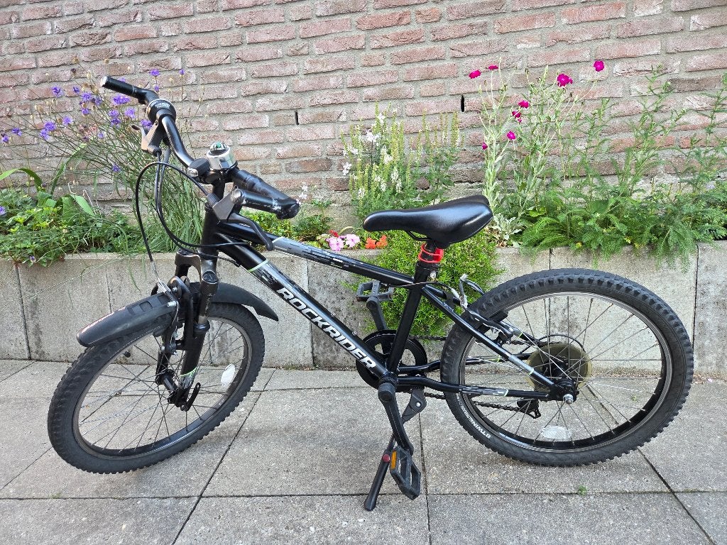 kinderfiets - Rockrider ST500 mountainbike / fiets kind, Ophalen, Gebruikt, Velgrem, 16 tot 20 inch