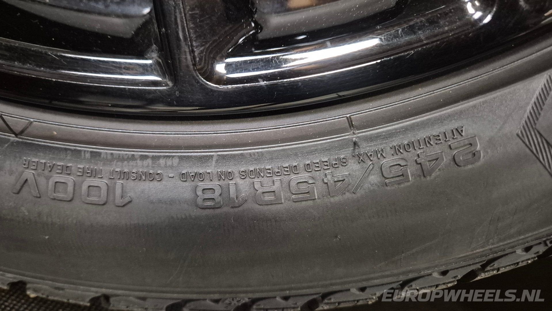 18 inch BMW i4 G26 5 Serie G30 662M velgen winterbanden, 18 inch, -, -, Banden en Velgen
