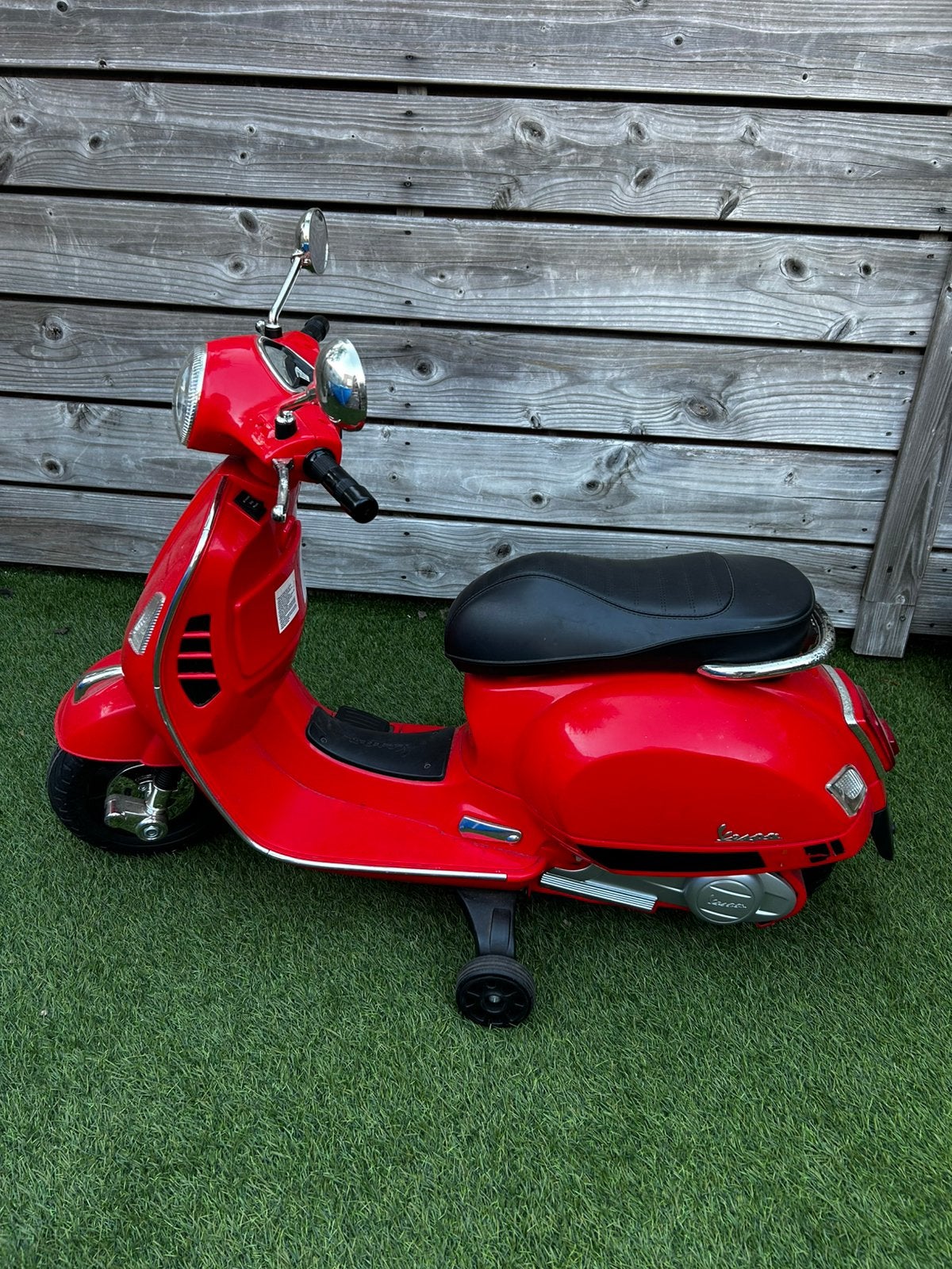Vespa kinder scooter, Ophalen, Gebruikt