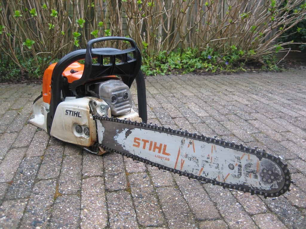 Stihl MS391 64CC Kettingzaag Motorkettingzaag Benzine, Ophalen, Gebruikt, Overige soorten, Stihl