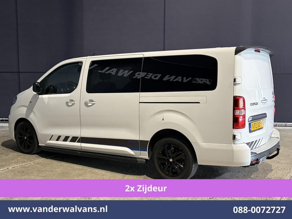 Peugeot Expert 2.0 BlueHDI 180pk Automaat L3H1 Dubbele cabin, Auto's, Bestelauto's, Parkeersensor, Gebruikt, 4 cilinders, Wit