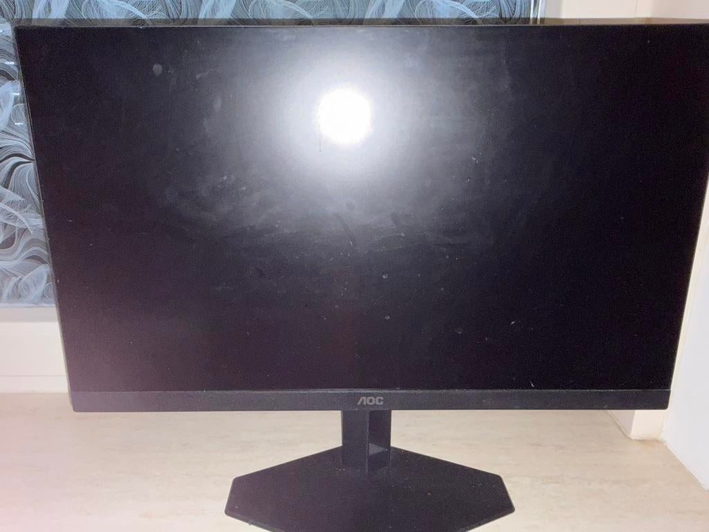 Gaming monitor AOC 24G4X, Ophalen, Zo goed als nieuw, Gaming, IPS