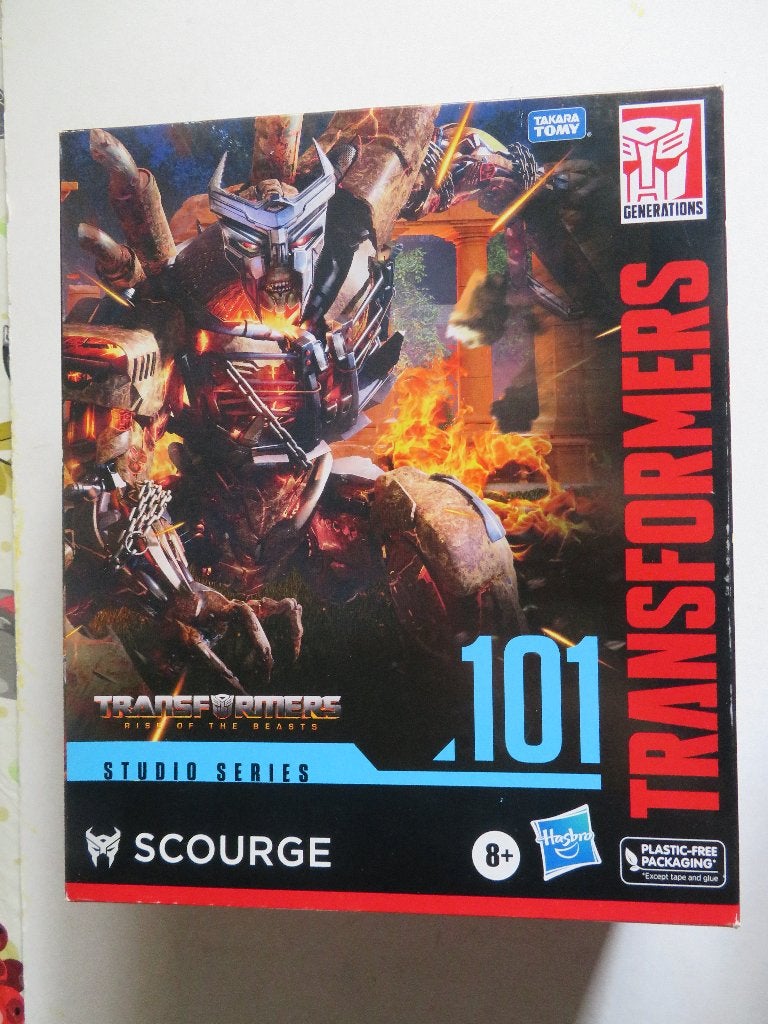 TRANSFORMERS --SS 101 --- SCOURGE, Kinderen en Baby's, Speelgoed | Actiefiguren, Nieuw, Ophalen of Verzenden