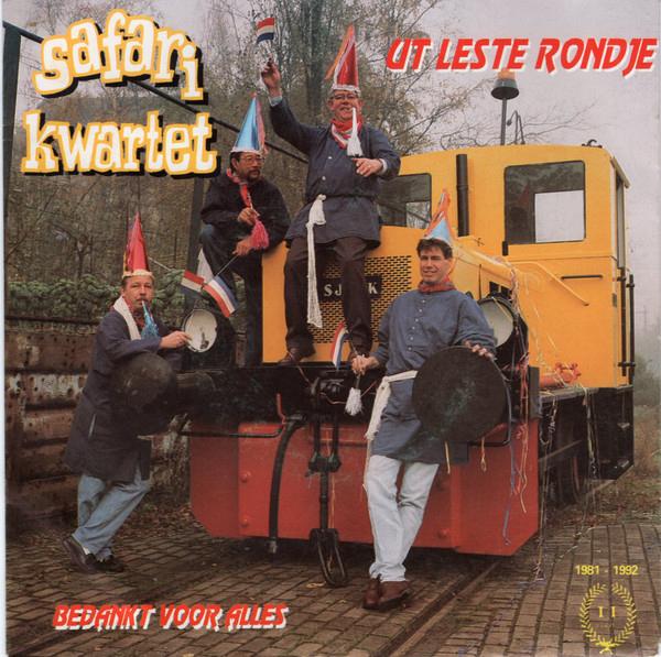 Safari Kwartet - Ut Leste Rondje / Single 7 / Nm, Ophalen of Verzenden, Zo goed als nieuw, Overige formaten, Levenslied of Smartlap