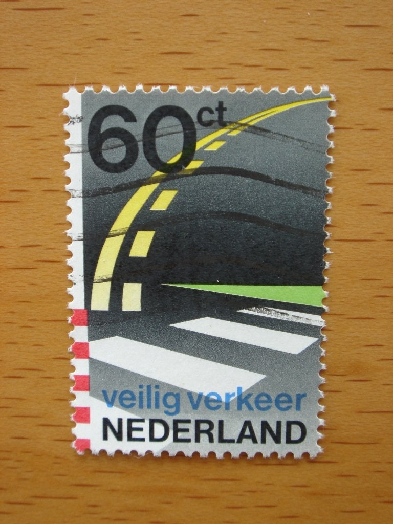 Veilig Verkeer Nederland NVPH 1270     Gestempeld, Postzegels en Munten, Ophalen of Verzenden, Na 1940, Gestempeld