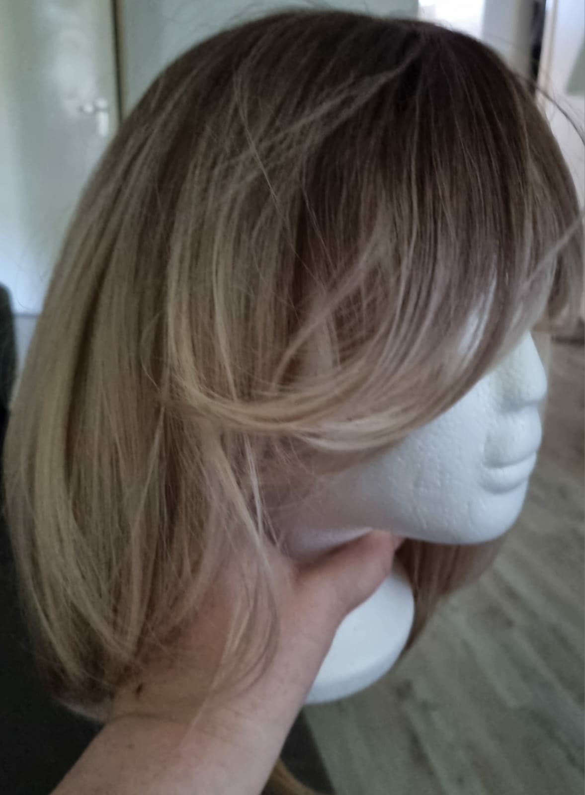Wig, haarwerk, pruik  16/18 inch ., Ophalen of Verzenden, Nieuw, Pruik of Haarverlenging