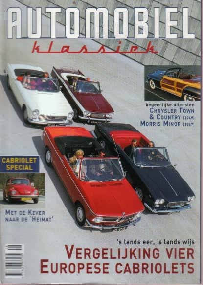 Automobiel 6 1999 : Lancia Flavia Convertible - Peugeot 404, Ophalen of Verzenden, Gelezen, Algemeen