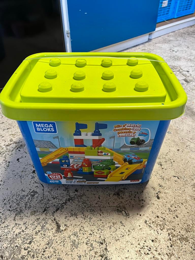 Nieuwe Mega Bloks Race Car Garage, Ophalen, Nieuw, Megabloks