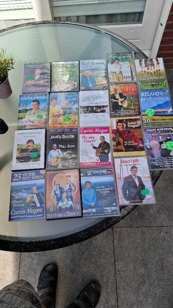 Ierse muziek 19 DVD's, Alle leeftijden, Verzenden, Zo goed als nieuw