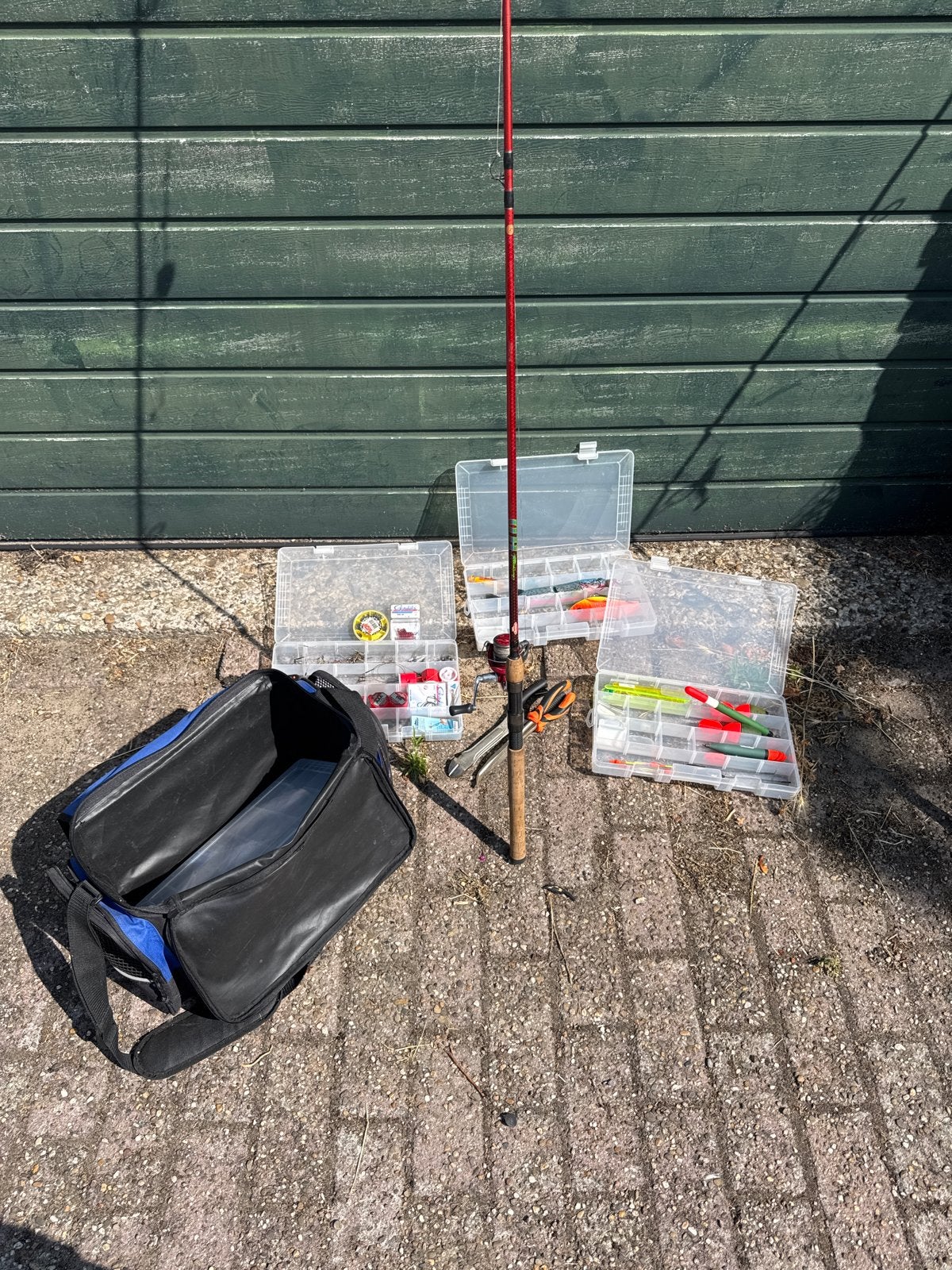 Complete set hengelsport voor roofvissen - Berkley Cherrywoo, Ophalen, Gebruikt, Complete set