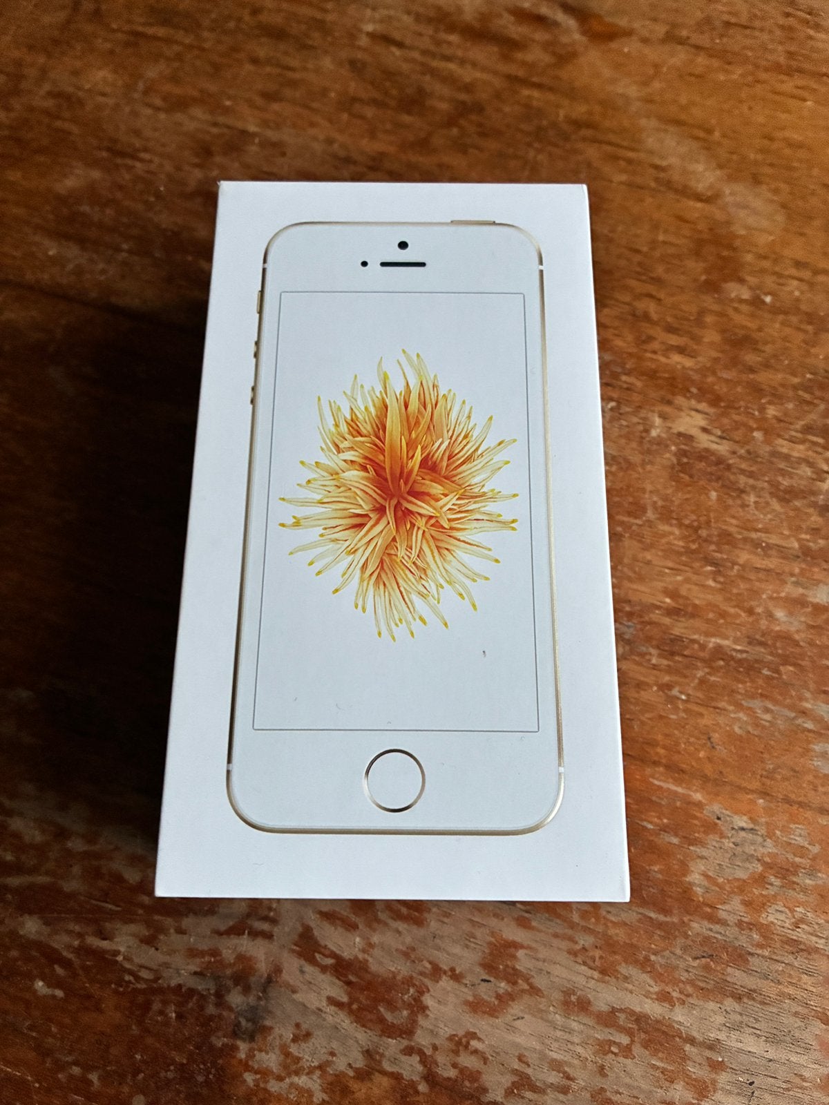 Lege doos iPhone SE Gold, Ophalen of Verzenden, Zo goed als nieuw, Goud, IPhone SE (2016)