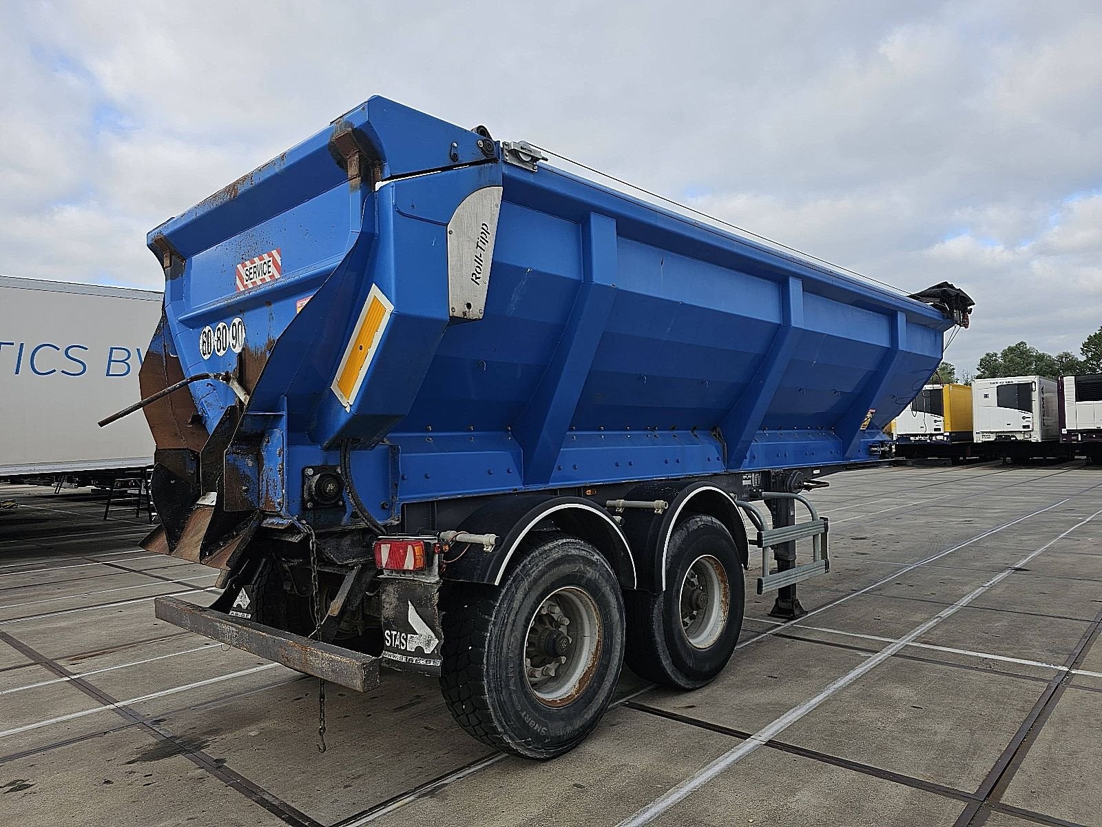 LECI TRAILER TIPPER 2 axle, Overige kleuren, Bedrijf, Aanhangers en Opleggers, Te koop