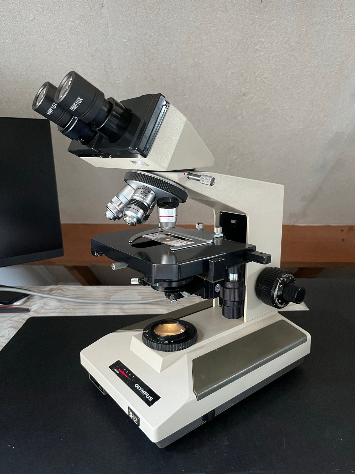 Olympus microscoop, Ophalen of Verzenden, Gebruikt, 400x tot 1000x, Biologische microscoop