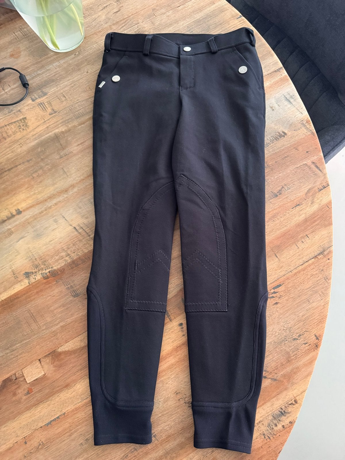 Eurostar paardrijbroek / zwart / 140, Ophalen of Verzenden, Zo goed als nieuw, Dressuur