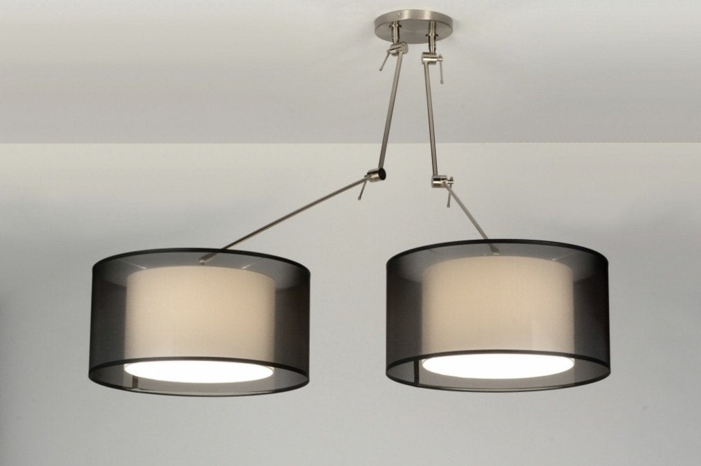 Dubbele hanglamp, Ophalen, Zo goed als nieuw