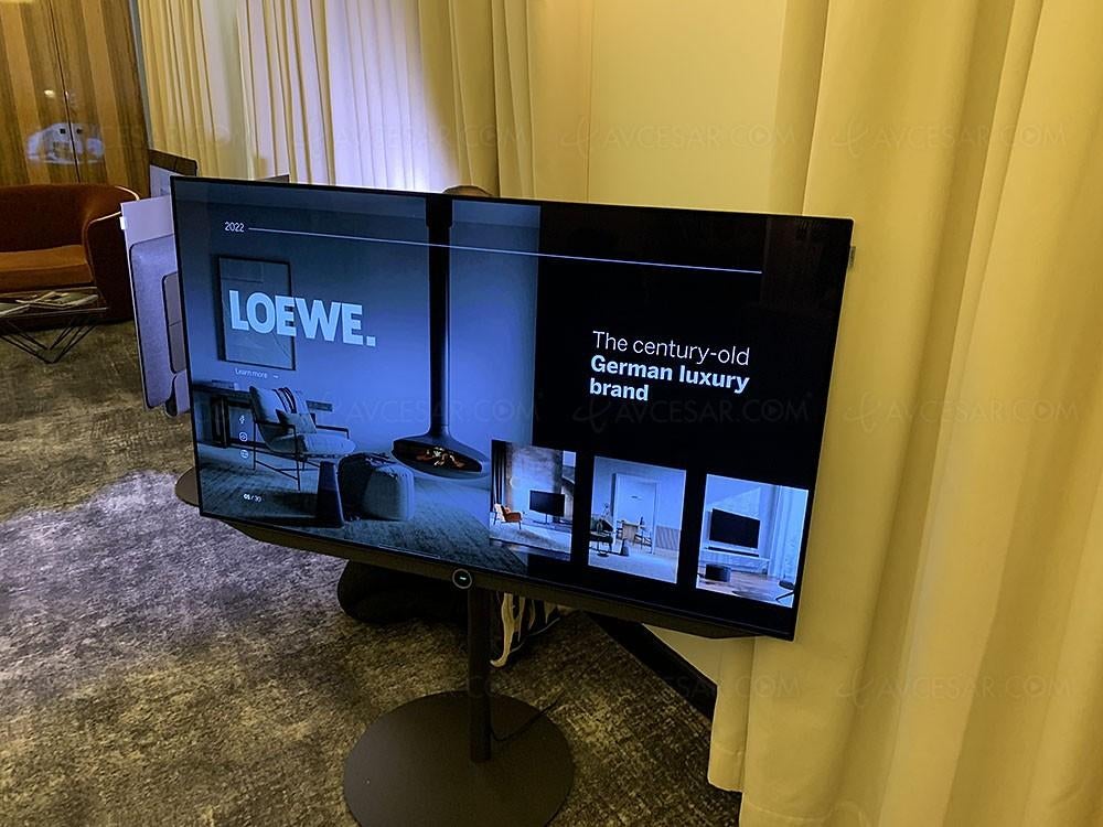 Loewe bild v.55 DR+ OLED Set, Audio, Tv en Foto, Televisies, Zo goed als nieuw, 100 cm of meer, 4k (UHD), Smart TV