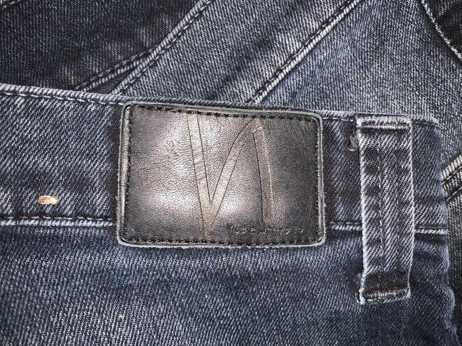 Nudie Jeans maat 32/34 zgan, Ophalen of Verzenden, Zo goed als nieuw, Zwart, W32 (confectie 46) of kleiner