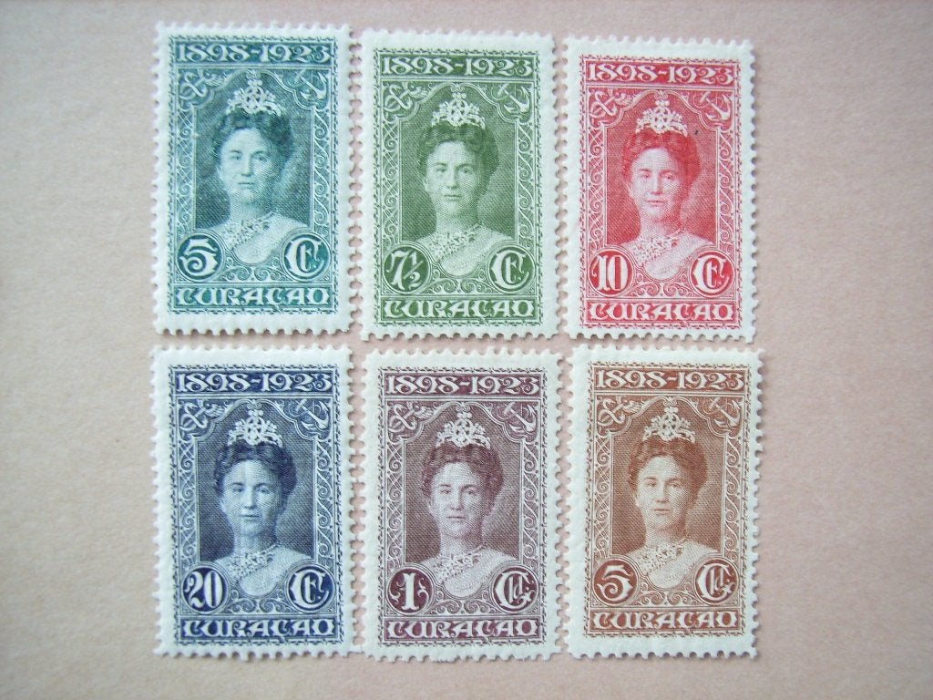BL   Curacao 75-79+81, Ophalen of Verzenden