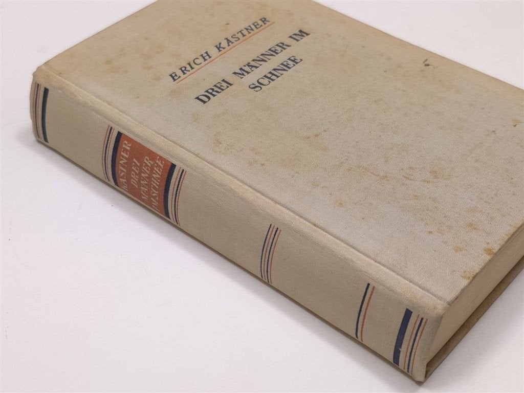 Drei Männer im Schnee — Erich Kästner, Rascher ca. 1936, Boeken, Ophalen of Verzenden, Gelezen
