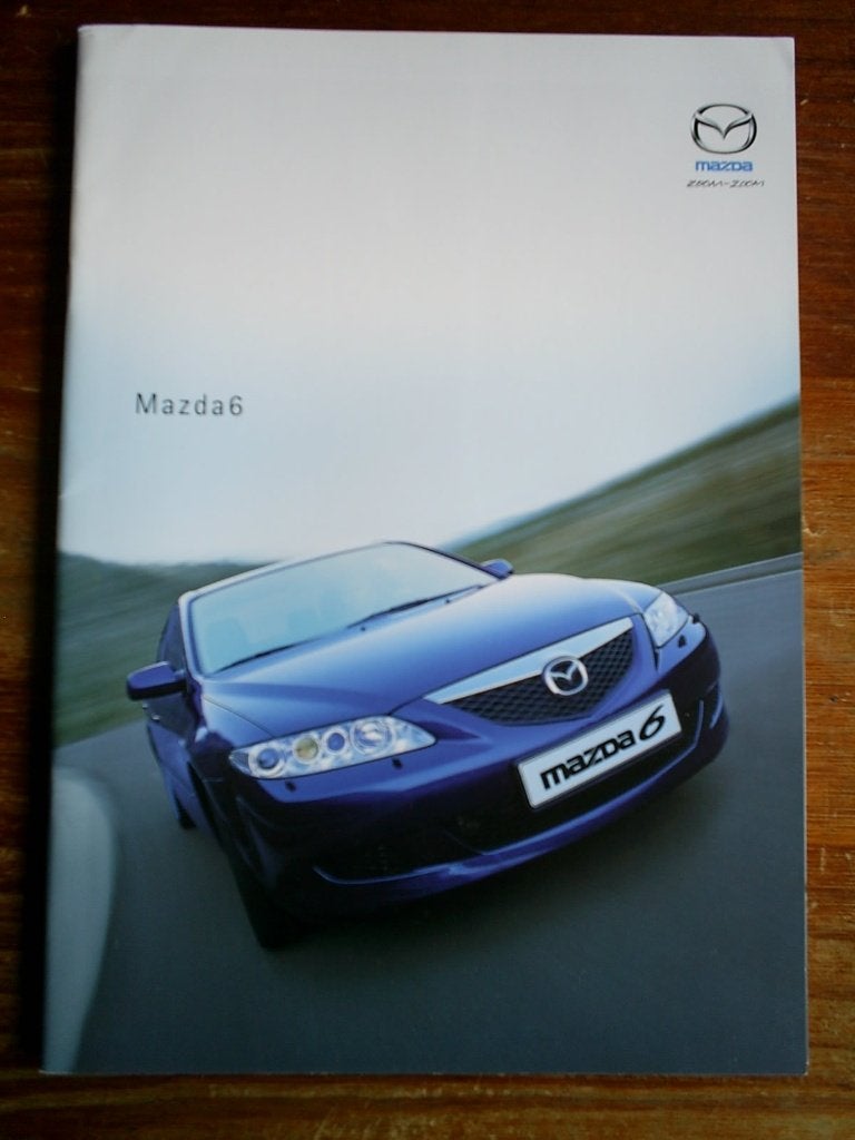 Mazda 6 [ 5 / 2002 36 pag. ], Verzenden, Zo goed als nieuw, Mazda