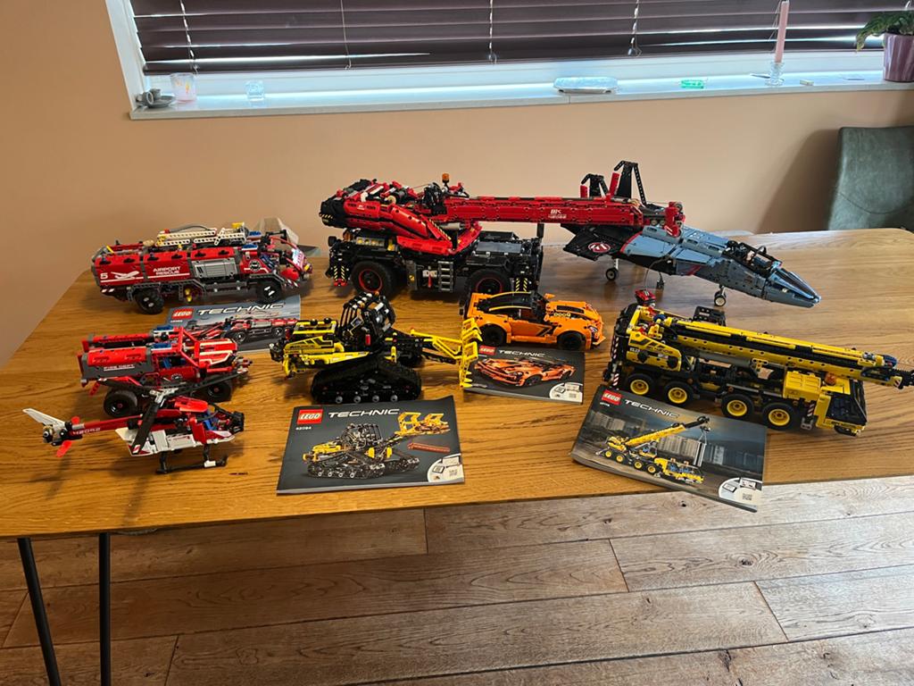 Grote collectie LEGO Technic sets (8 stuks), Ophalen of Verzenden, Zo goed als nieuw, Overige merken