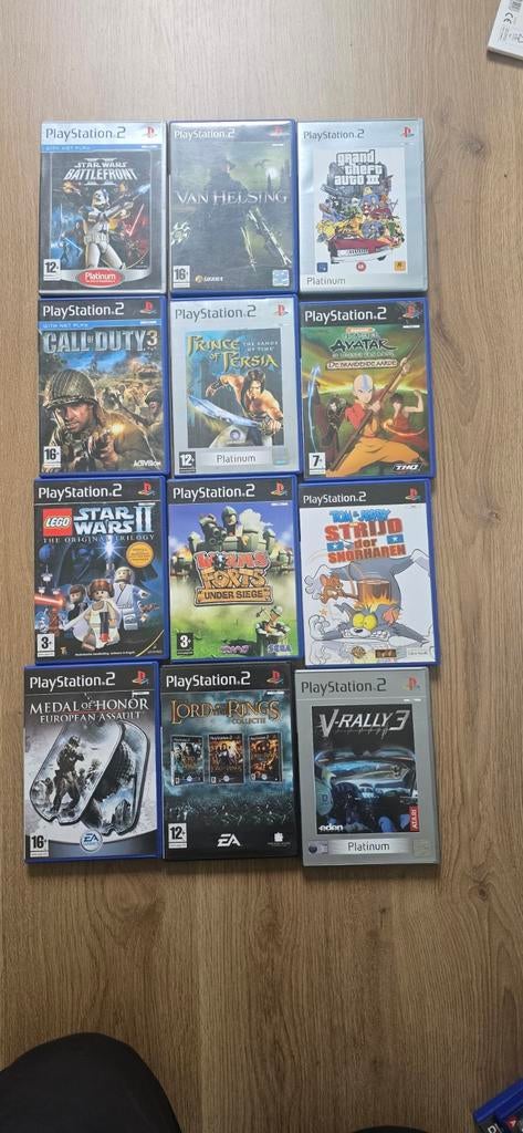 Diverse PS2 games , verkoop per stuk, Ophalen of Verzenden, Gebruikt, Avontuur en Actie, Vanaf 16 jaar
