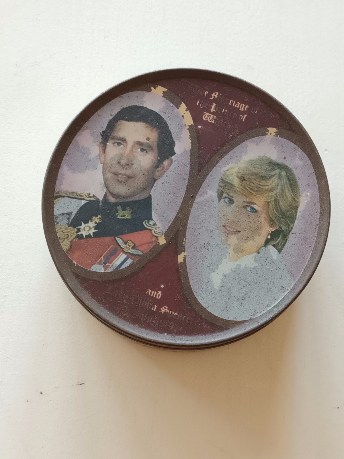 Oud blik Lady Diana en Prins Charles, Ophalen of Verzenden