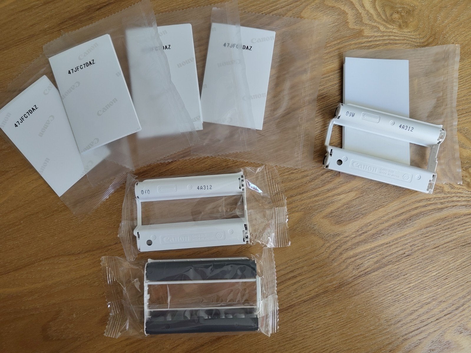 Canon Selphy card size cartridges en papier, Computers en Software, Pocketprinters, Ophalen of Verzenden, Nieuw