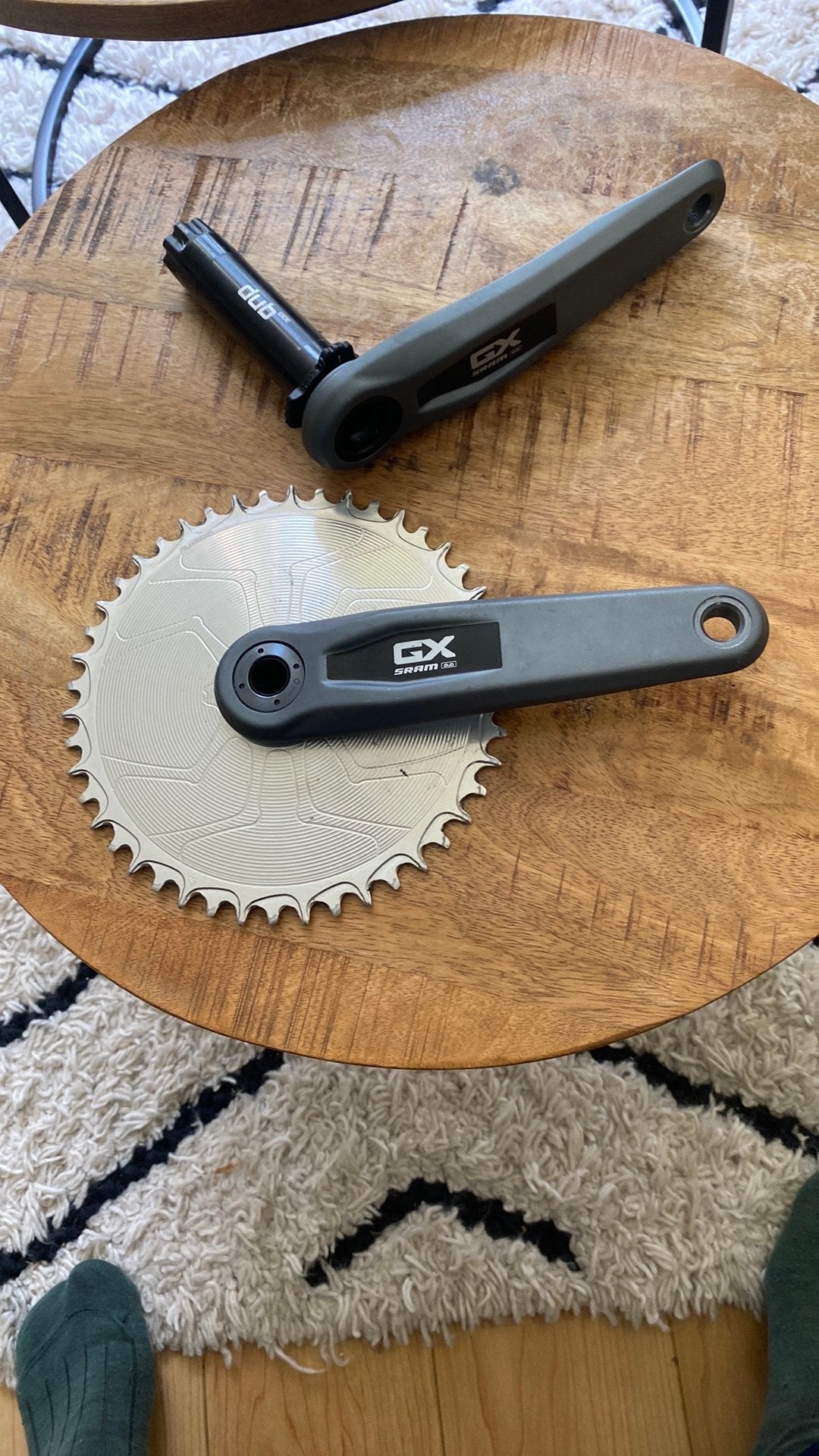 Sram GX crankset (blad is verkocht**), Ophalen, Zo goed als nieuw