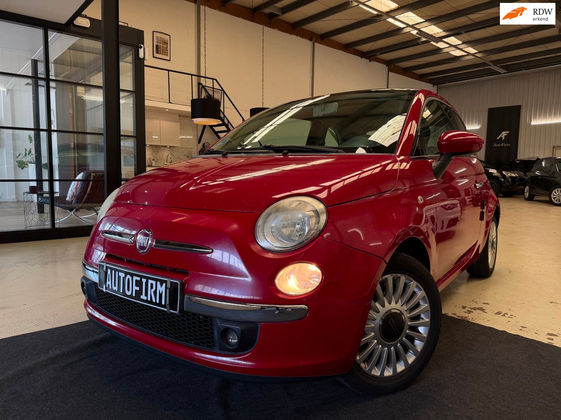 Fiat 500 C 1.2 Pop NAP Airco Panoramadak Leder Bekleding, Auto's, Voorwielaandrijving, Euro 5, Gebruikt, 4 cilinders
