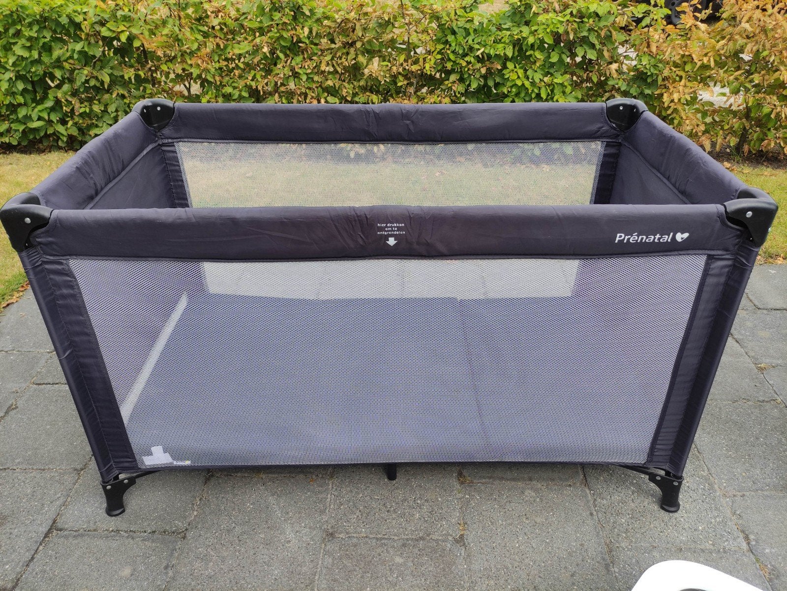 Prenatal campingbedje met opvouwbaar matrasje, Ophalen, Gebruikt, Minder dan 140 cm, Minder dan 70 cm